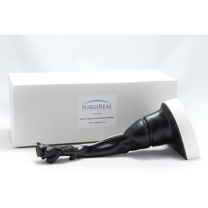 Simulator žilnega dostopa za pasje noge