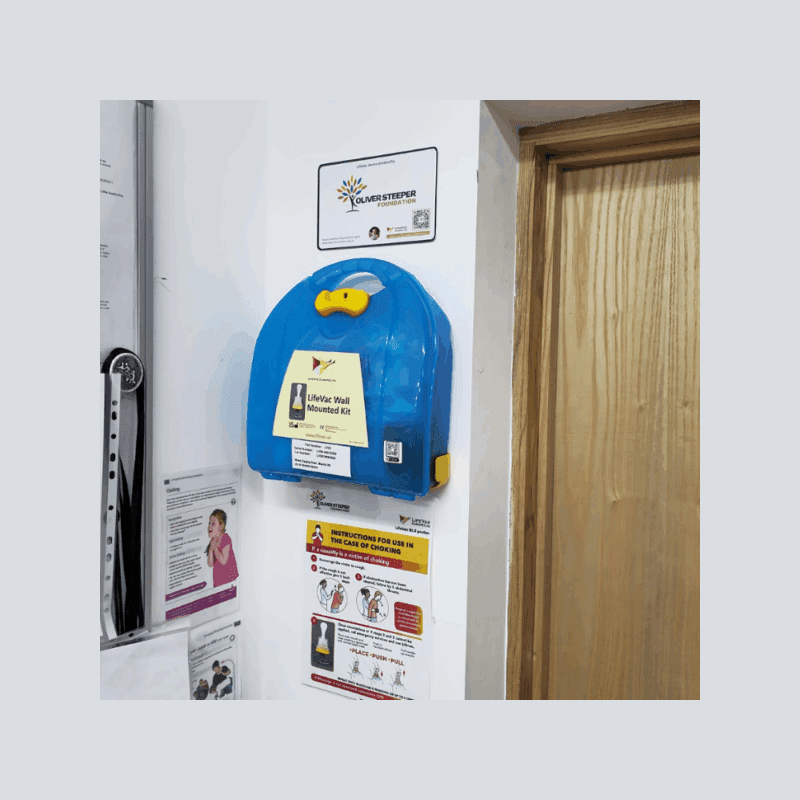 LIFEVAC - Stenski komplet za reševanje zadušitve