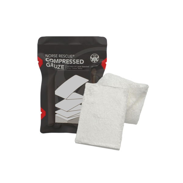 NORSE RESCUE® Compressed Gauze Z-Fold