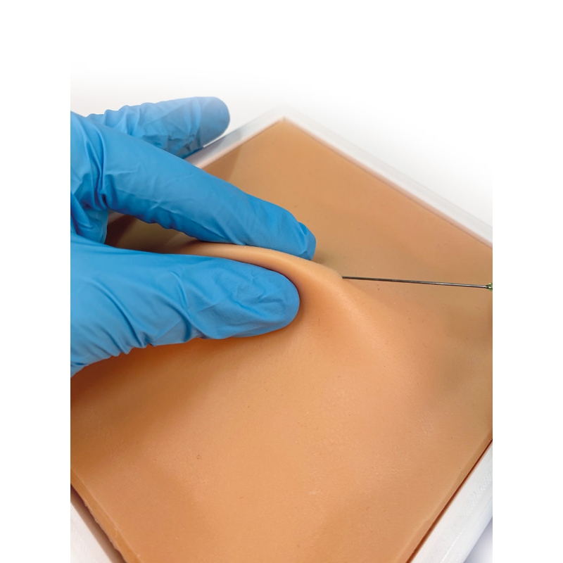 Trenažer za podkožno punkcijo pri malih živalih