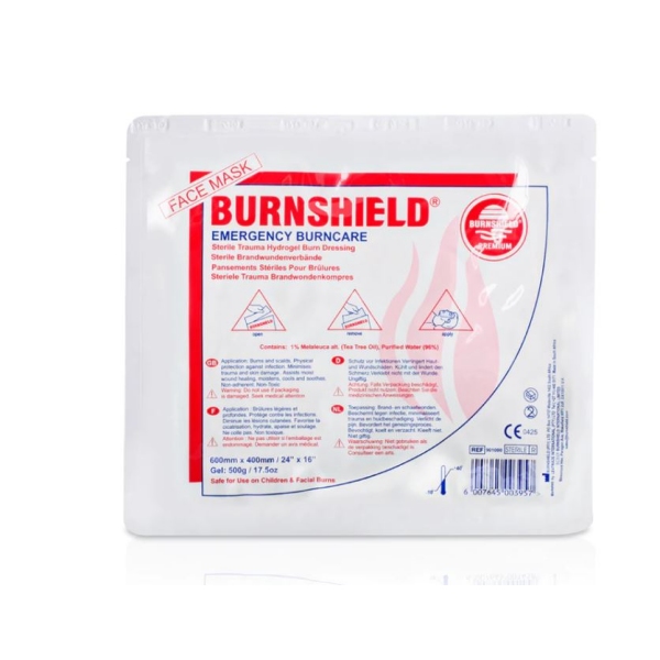 Burnshield obrazna maska 60 cm x 40 cm