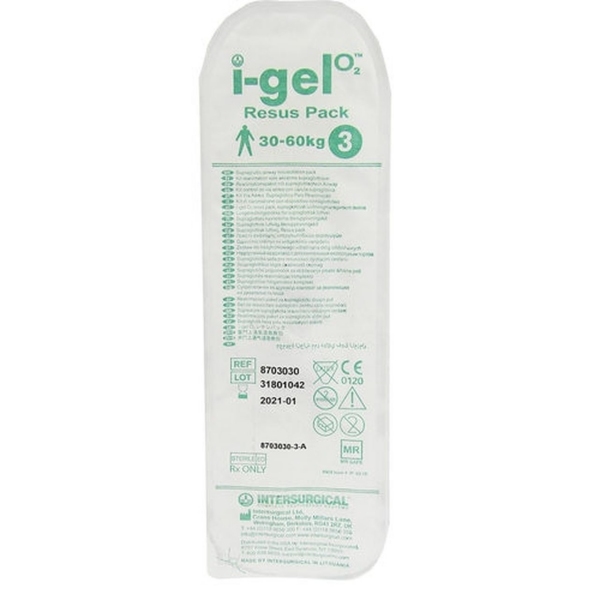 I-GEL O2 RESUS PACK