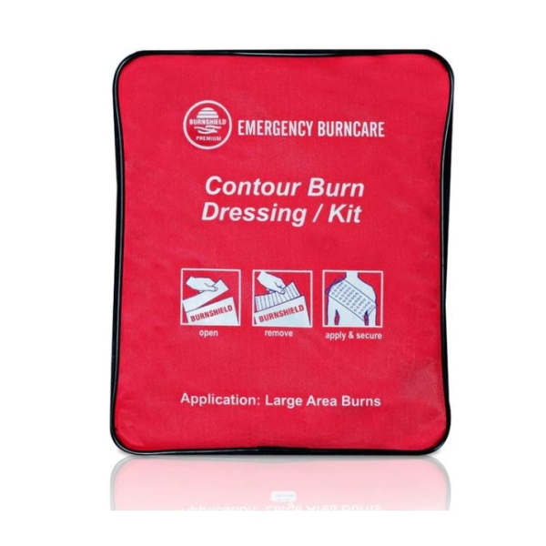 Burnshield obloga za opekline (100 cm x 200 cm) Contour v najlonski torbici